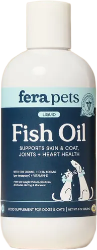 Fera Pets liquid fish oil supplement for dogs and cats